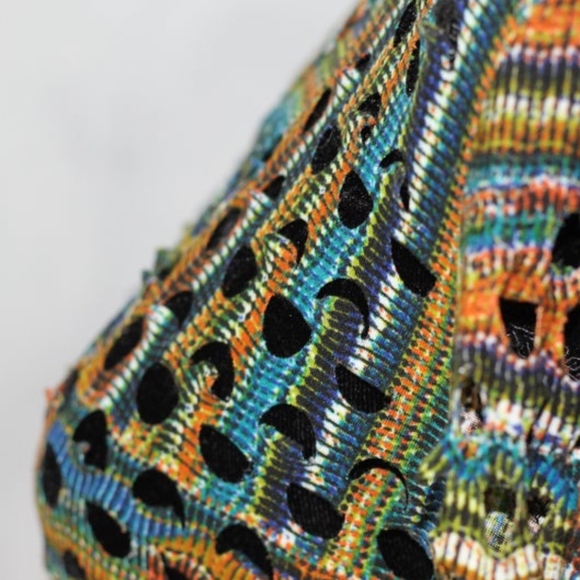 Adore Multi Color Knit Dress - Picture 4 of 10